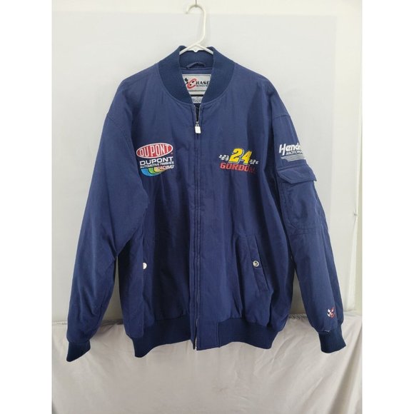 Vintage Chase Authentics Drivers Line Jeff Gordon DuPont Racing Jacket XL